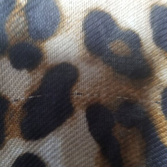 NWT Chico's Women's Animal Print High-Low Kimono One Size - Picture 6 of 6